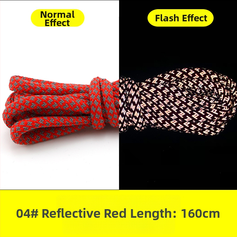 Adidași sneakers cu șireturi rotunde reflectorizante pentru Yeezy 350, 700 și 500 serii (talpă din cauciuc)