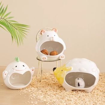 Keramičko gnijezdo za hamster s rashladnim dizajnom, Shumen; materijal: keramika; brend: Shumen; sezona: druga; uvoz: ne