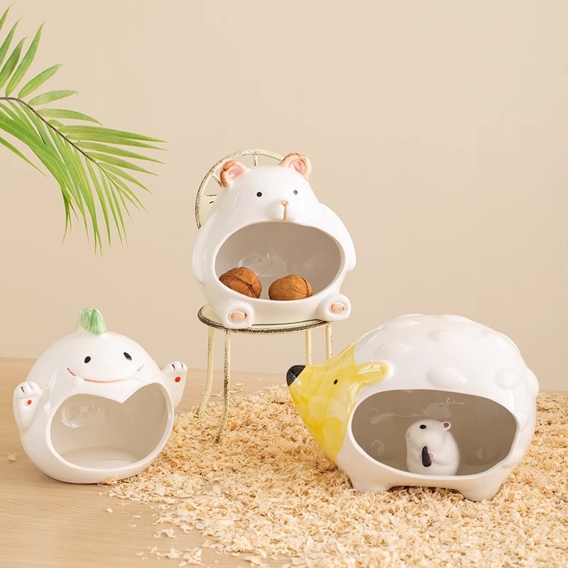 Keramičko gnijezdo za hamster s rashladnim dizajnom, Shumen; materijal: keramika; brend: Shumen; sezona: druga; uvoz: ne