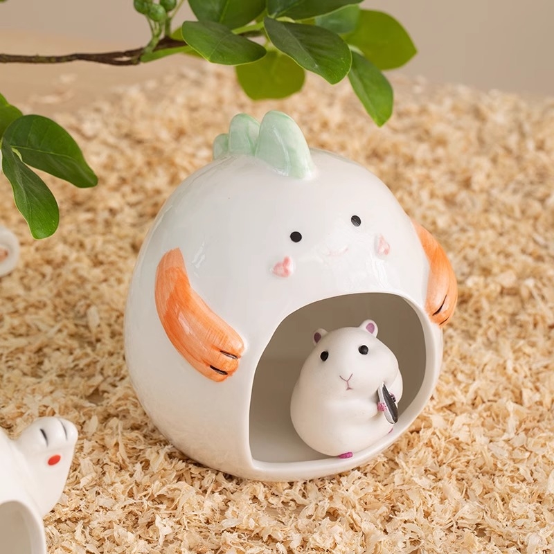Keramičko gnijezdo za hamster s rashladnim dizajnom, Shumen; materijal: keramika; brend: Shumen; sezona: druga; uvoz: ne