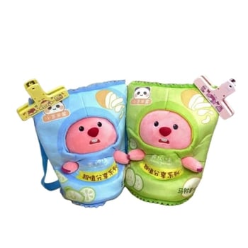 Плюшена кукла, животински стил, карикатурен дизайн, пълнене от фибър памук, къс плюш, подходяща възраст 15–35