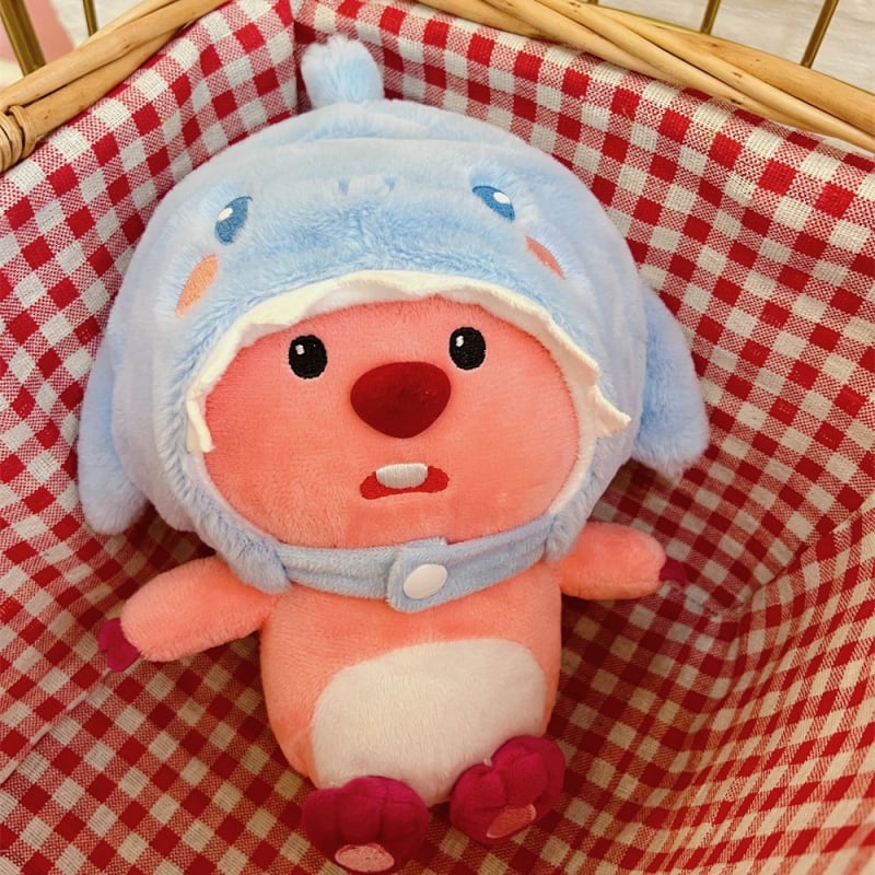 Плюшена кукла, животински стил, карикатурен дизайн, пълнене от фибър памук, къс плюш, подходяща възраст 15–35