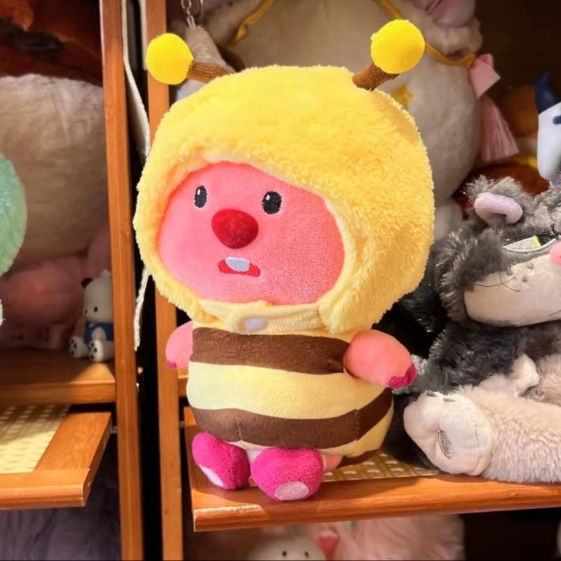 Плюшена кукла, животински стил, карикатурен дизайн, пълнене от фибър памук, къс плюш, подходяща възраст 15–35