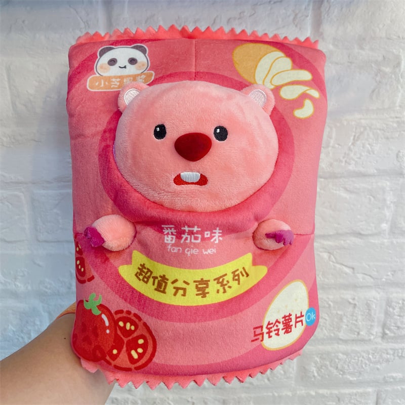 Плюшена кукла, животински стил, карикатурен дизайн, пълнене от фибър памук, къс плюш, подходяща възраст 15–35