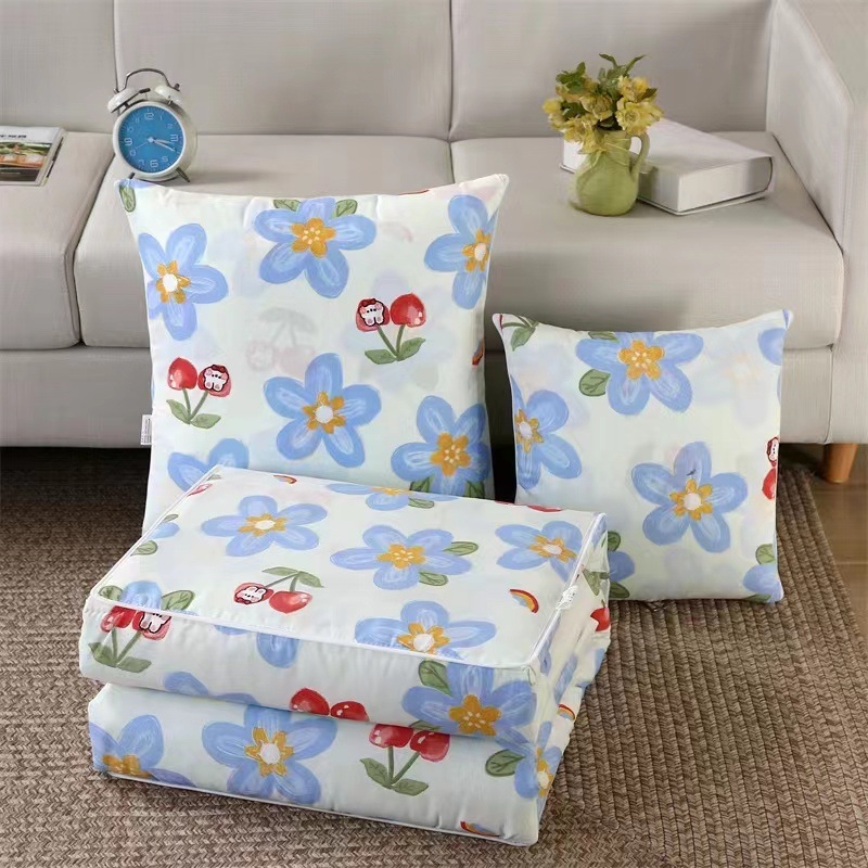 Automobilový vankúš - prikrývka, karikatúrny vzor, polyesterové vlákno výplň, prispôsobiteľné