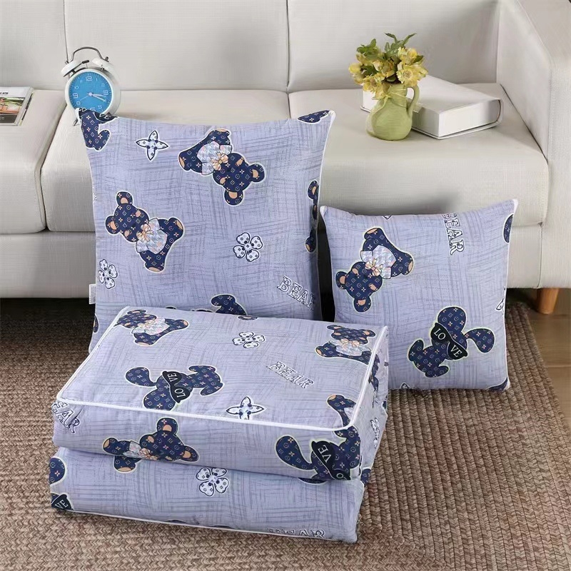 Automobilový vankúš - prikrývka, karikatúrny vzor, polyesterové vlákno výplň, prispôsobiteľné