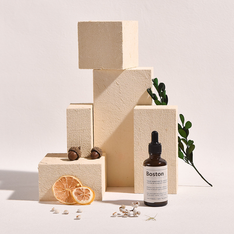 Cubă foto pentru recuzită cu textură geometrică, stil crem – Brand: Unique; Utilizare: călătorii de recreere; Material: Altul