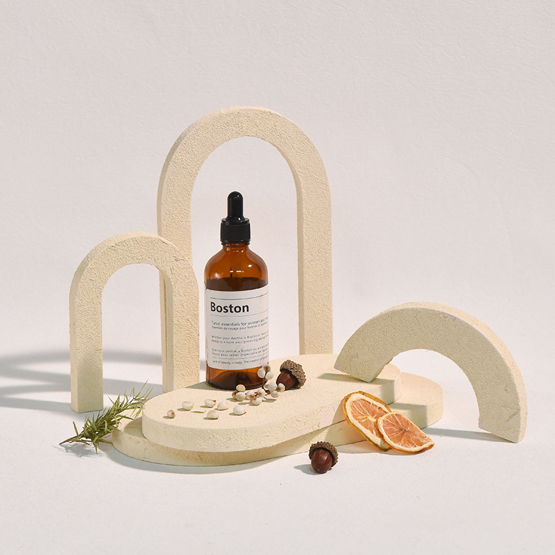 Cubă foto pentru recuzită cu textură geometrică, stil crem – Brand: Unique; Utilizare: călătorii de recreere; Material: Altul