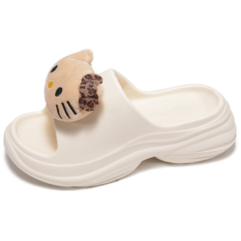 Чехли с една презрамка EVA – кръгла носка, дебела подметка, анти-плъзгане, за вътрешно и външно ползване, лято 2025