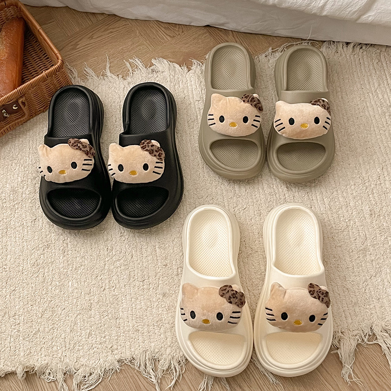 Чехли с една презрамка EVA – кръгла носка, дебела подметка, анти-плъзгане, за вътрешно и външно ползване, лято 2025