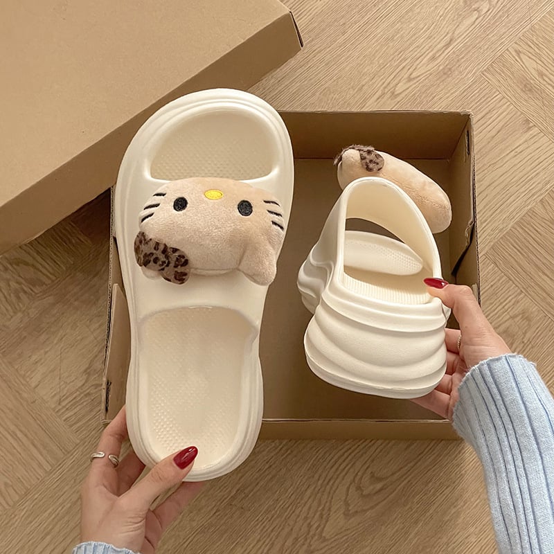 Чехли с една презрамка EVA – кръгла носка, дебела подметка, анти-плъзгане, за вътрешно и външно ползване, лято 2025