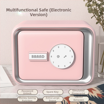 Παιδικός οικιακός κουμπαρά-ασφαλές με μηχανικό κωδικό κλείδωμα, πλαστική κατασκευή, μεγάλη χωρητικότητα, έξυπνη προστασία από κλοπή