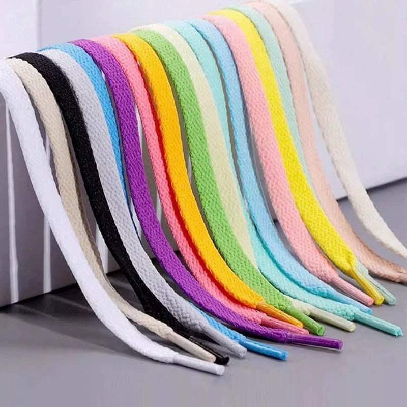 Șireturi pentru pantofi pentru sneakers, pantofi casual și de lucru; lungimi de 120 cm, 140 cm și 160 cm; potrivite pentru vară, iarnă, primăvară și toamnă.
