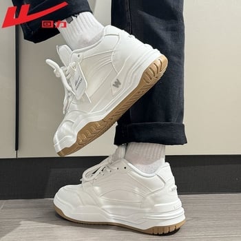 Ανδρικά παπούτσια αύξησης ύψους με κρυφή εσωτερική πλατφόρμα, με κορδόνια, επάνω μέρος από συνθετικό δέρμα, σόλα PVC, κατάλληλα για φθινόπωρο