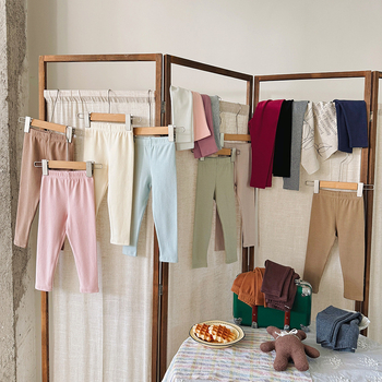 Παιδικά παντελόνια φθινοπωρινά-χειμερινά από βαμβάκι, με υψηλή ελαστικότητα, 95% βαμβάκι, unisex