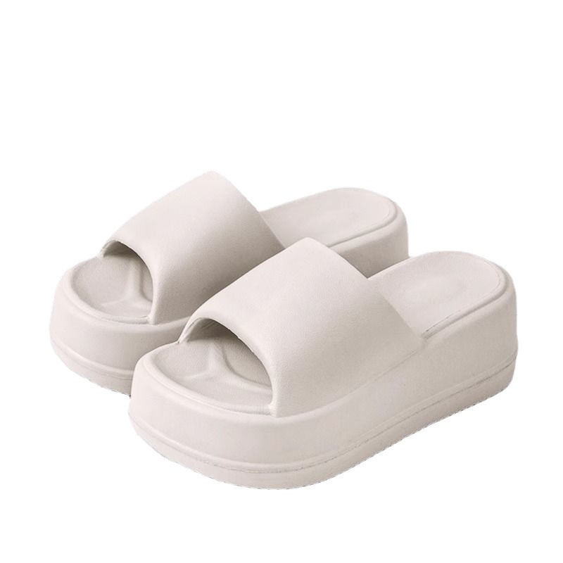 Дамски EVA чехли с дебел под, квадратен нос, прост стил, MT.MIT, лято 2024