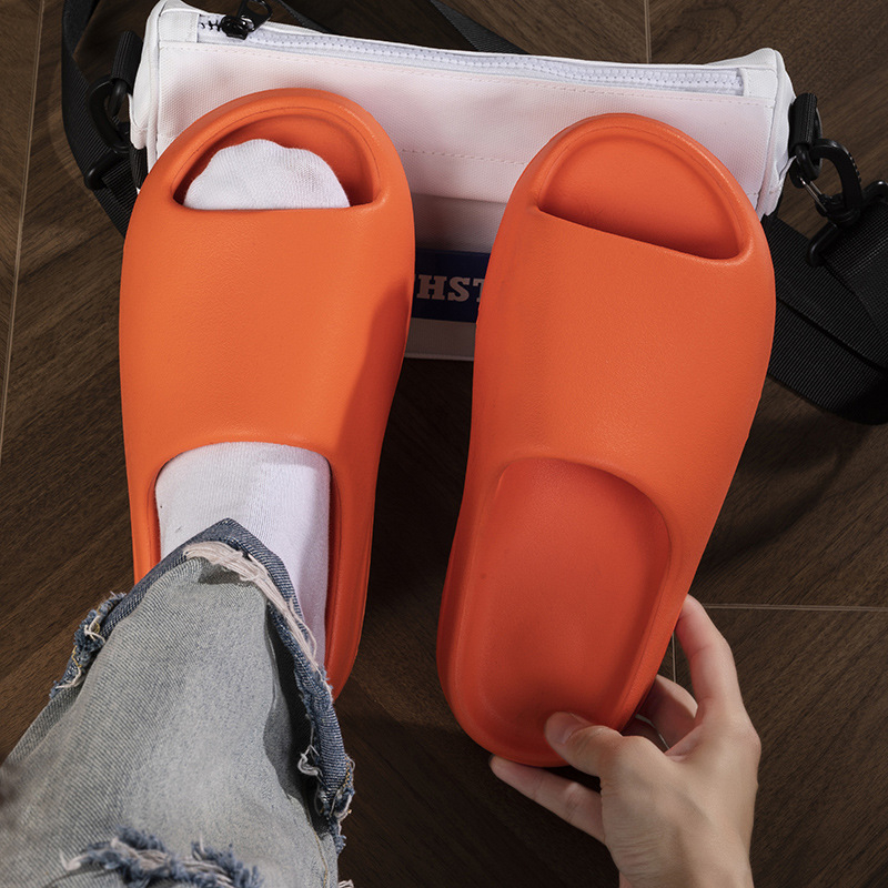 Flip-flops με πλαστικό επάνω μέρος, PU σόλα, slip-on, νεανικό στυλ, για ηλικίες 18–40 ετών