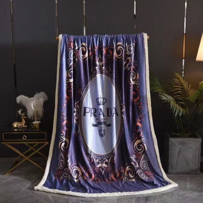 Pătură din lână-cashmere cu model geometric, greutate 0.5–0.8 kg, potrivită pentru primăvară și toamnă