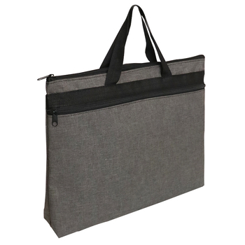 Kai Xiu Τσάντα Εγγράφων από Κατιονικό Oxford Υφασμα, Χειρολαβή, Τετράγωνο Σχήμα, Με Φερμουάρ