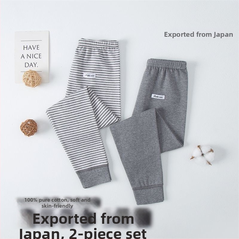 Gyerekeknek készült 100% pamut hosszú alsónadrág - Uniszex, Biztonsági osztály A, 3-8 éveseknek, Télen 2021