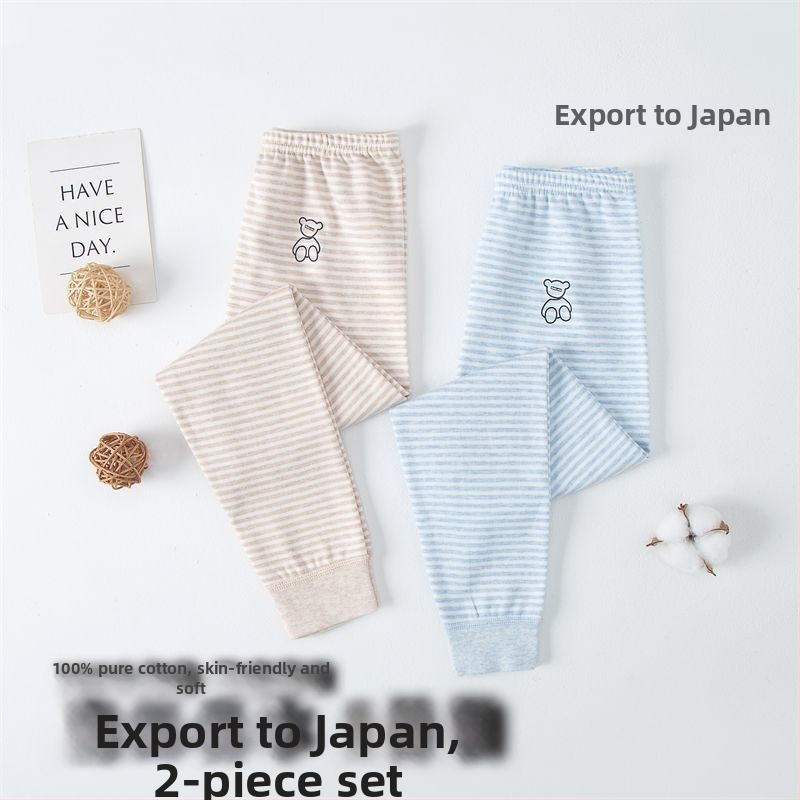 Gyerekeknek készült 100% pamut hosszú alsónadrág - Uniszex, Biztonsági osztály A, 3-8 éveseknek, Télen 2021