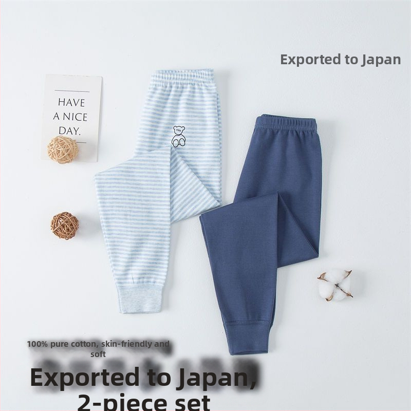 Gyerekeknek készült 100% pamut hosszú alsónadrág - Uniszex, Biztonsági osztály A, 3-8 éveseknek, Télen 2021