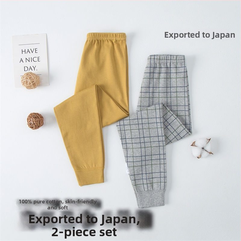 Gyerekeknek készült 100% pamut hosszú alsónadrág - Uniszex, Biztonsági osztály A, 3-8 éveseknek, Télen 2021