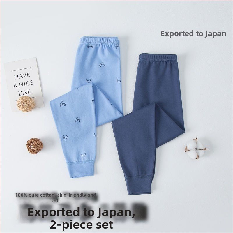 Gyerekeknek készült 100% pamut hosszú alsónadrág - Uniszex, Biztonsági osztály A, 3-8 éveseknek, Télen 2021