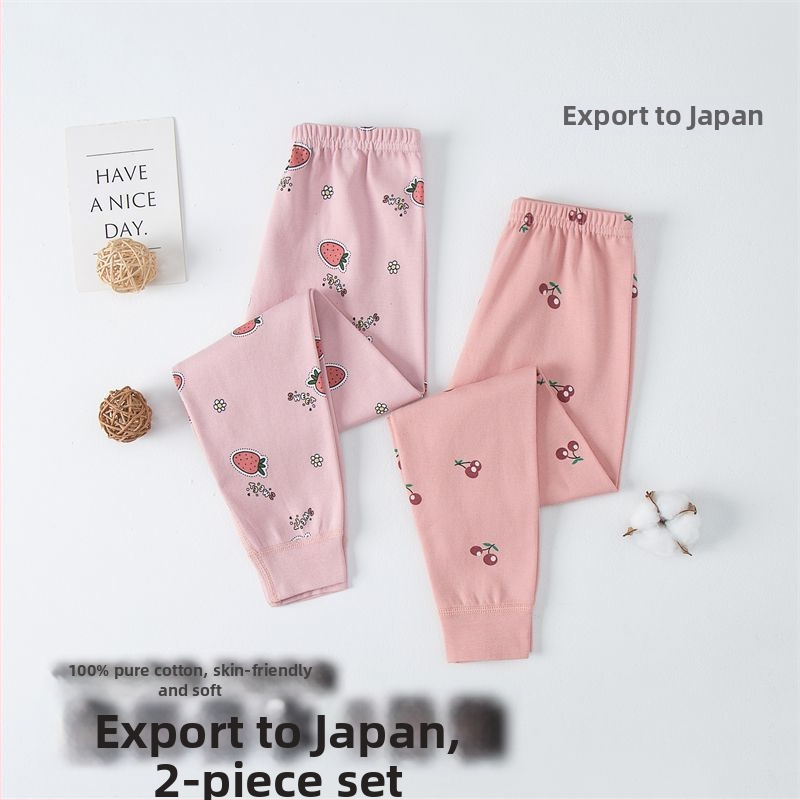 Gyerekeknek készült 100% pamut hosszú alsónadrág - Uniszex, Biztonsági osztály A, 3-8 éveseknek, Télen 2021