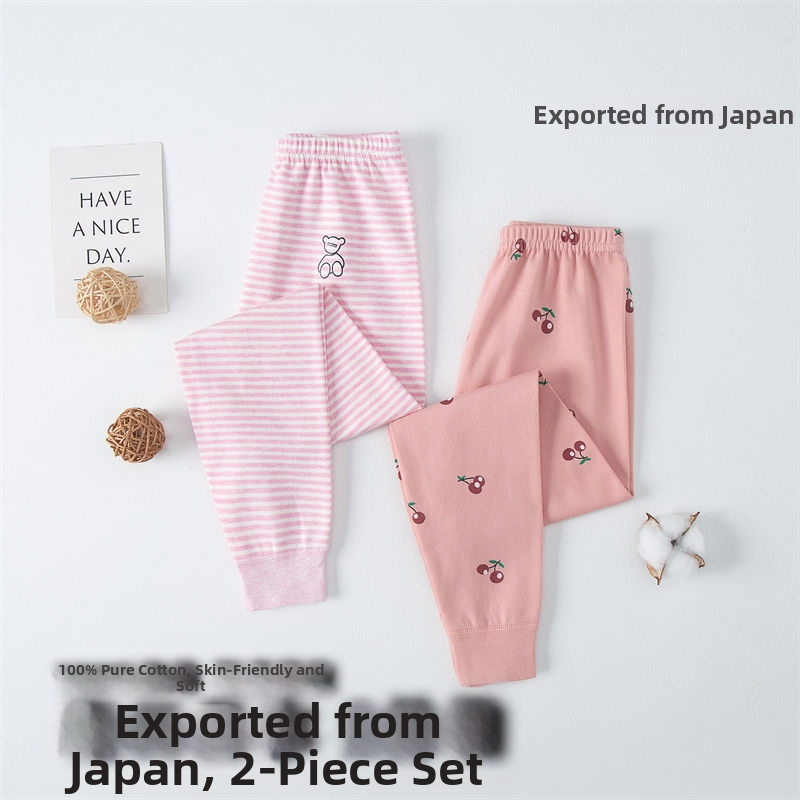 Gyerekeknek készült 100% pamut hosszú alsónadrág - Uniszex, Biztonsági osztály A, 3-8 éveseknek, Télen 2021