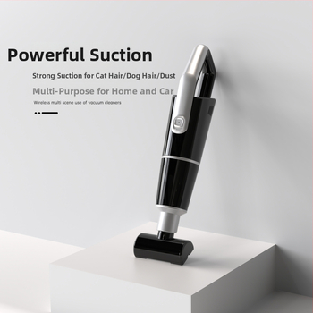 Aspirator de mână pentru mașină - fără perii, portabil, cu utilizare dublă pentru casă și mașină, 7,4V, 120W, 8000 Pa, autonomie de 20 de minute, 60 dB