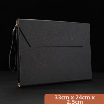 Α4 Τσάντα Εγγράφων Γραφείου, PU Υλικό, Τύπος Κλειδώματος με Αναρρόφηση, Τρισδιάστατος Σχηματισμός (Υλικό: PU; Στυλ: Τύπος Κλειδώματος με Αναρρόφηση; Σχήμα: Τρισδιάστατο)