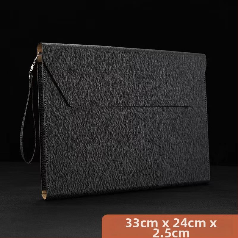 Α4 Τσάντα Εγγράφων Γραφείου, PU Υλικό, Τύπος Κλειδώματος με Αναρρόφηση, Τρισδιάστατος Σχηματισμός (Υλικό: PU; Στυλ: Τύπος Κλειδώματος με Αναρρόφηση; Σχήμα: Τρισδιάστατο)