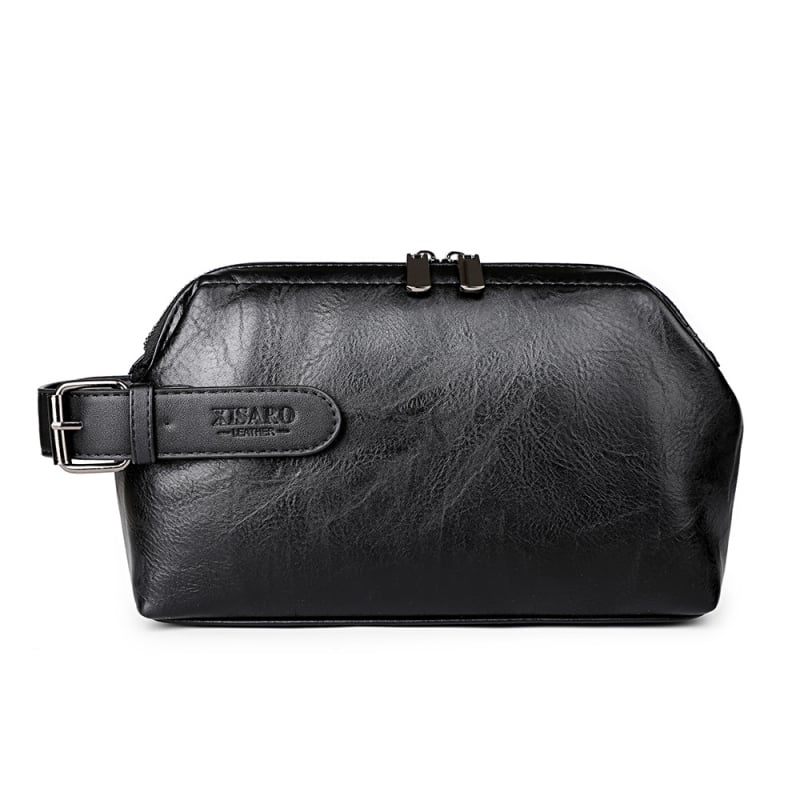 Geantă clutch pentru bărbați - Material PU • Brand: Saro Xi • Interior: poliester • Funcție: reduce povara