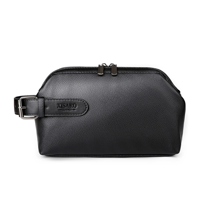 Geantă clutch pentru bărbați - Material PU • Brand: Saro Xi • Interior: poliester • Funcție: reduce povara
