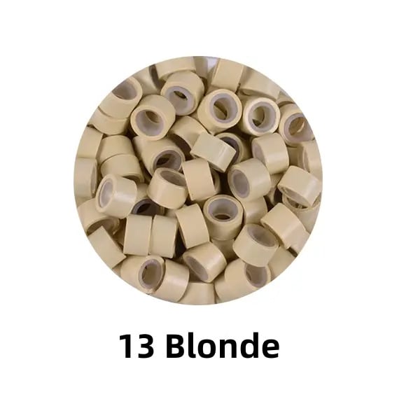 DF001 Szilikon zárógyűrű hajkiegészítőkhöz egyenes hajhoz