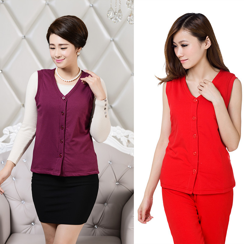 Zimná dámska vesta s výplňou 100% hodvábom morušovým, bavlnený vrchný materiál, maskáčový vzor, pletený, stojaci golier, kardigán štýl