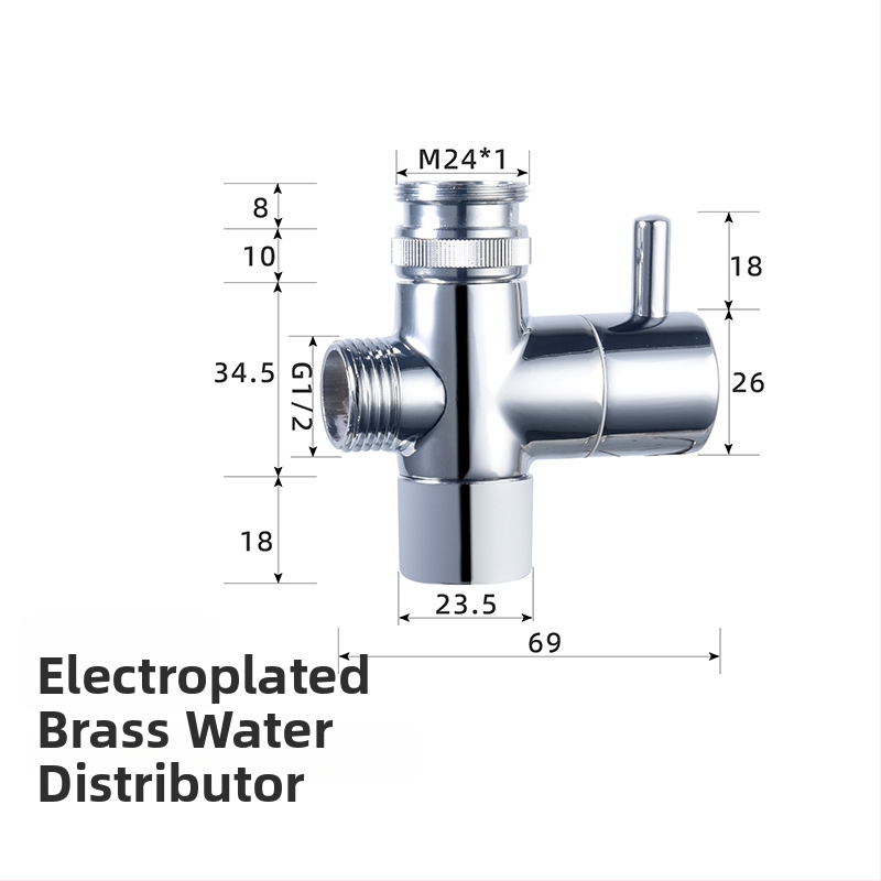 Душ комплект ABS, стенен монтаж, усилваща дюза, тройно регулиране, едно натискане за спиране на водата
