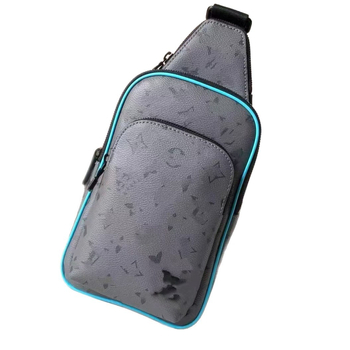 Muška chest bag, street fashion stil, prirodna koža, podstava od platna, vodootporna, proširiva