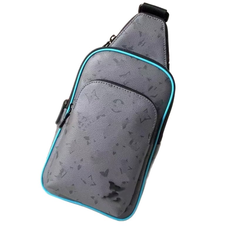 Muška chest bag, street fashion stil, prirodna koža, podstava od platna, vodootporna, proširiva