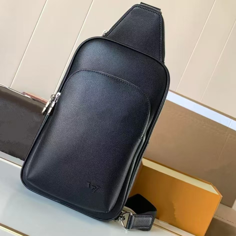 Muška chest bag, street fashion stil, prirodna koža, podstava od platna, vodootporna, proširiva