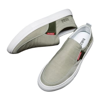 Ανδρικά Υφασμάτινα Παπούτσια, Καθημερινό Στυλ, Άνω Μέρος από Ύφασμα, Λαστιχωτή Σόλα, Χαμηλή Φτέρνα, Εσωτερικό από Ύφασμα, Υφασμάτινος Πάτος