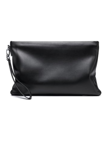 Geantă de mână din piele naturală pentru bărbați (Stil: European și American; Material: Piele naturală; Caracteristici ale pielii: Piele de miel; Funcție: antibacteriană)