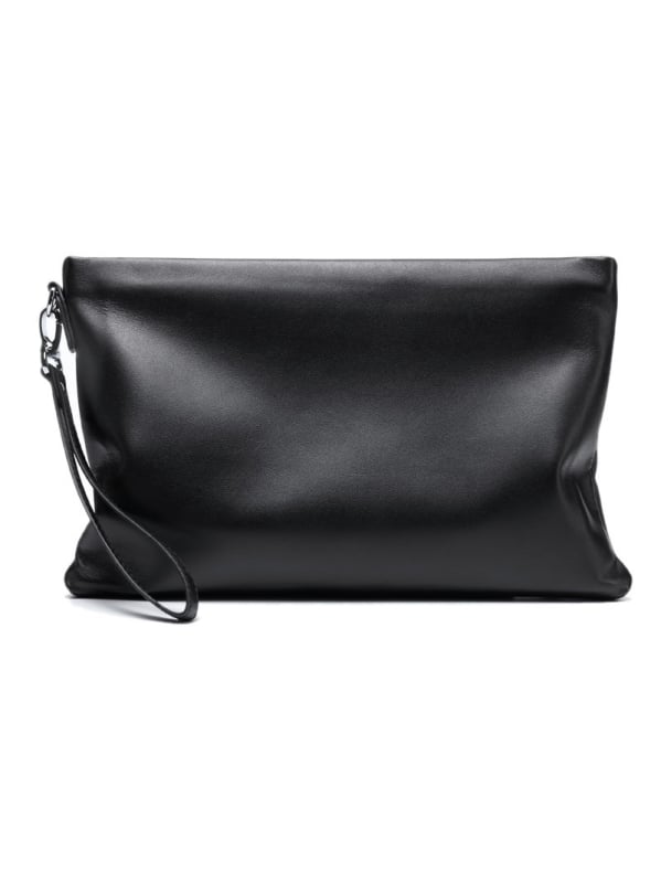 Geantă de mână din piele naturală pentru bărbați (Stil: European și American; Material: Piele naturală; Caracteristici ale pielii: Piele de miel; Funcție: antibacteriană)