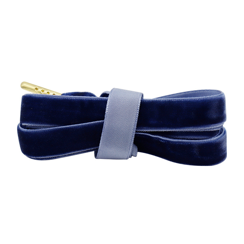 Kulogin șireturi din velur pe o singură parte, șireturi plate, 60–200 cm, seria #16