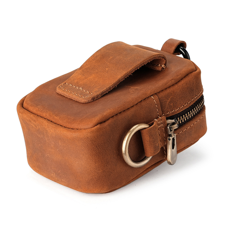 MaDonNo Ανδρική τσαντα μέσης 2067 | Αληθινό δέρμα, δέρμα πρώτης στρώσης, ανθεκτικό στη φθορά