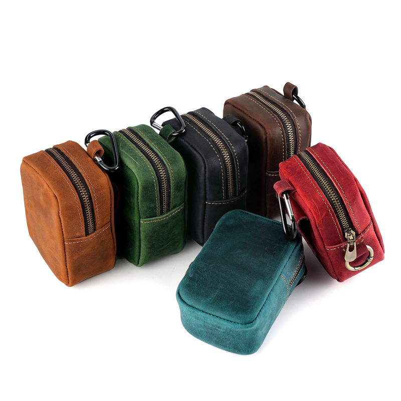 MaDonNo Ανδρική τσαντα μέσης 2067 | Αληθινό δέρμα, δέρμα πρώτης στρώσης, ανθεκτικό στη φθορά