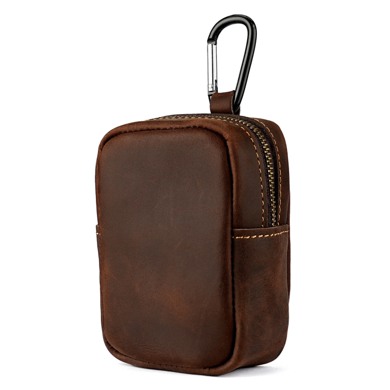 MaDonNo Ανδρική τσαντα μέσης 2067 | Αληθινό δέρμα, δέρμα πρώτης στρώσης, ανθεκτικό στη φθορά