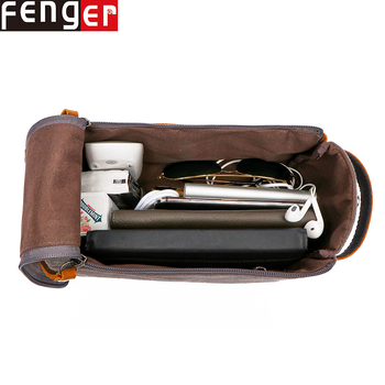 Geantă de voiaj pentru produsele de îngrijire și cosmetice, pânză, capacitate sub 20 L, căptușeală poliester-bumbac, model monocrom, 8650#