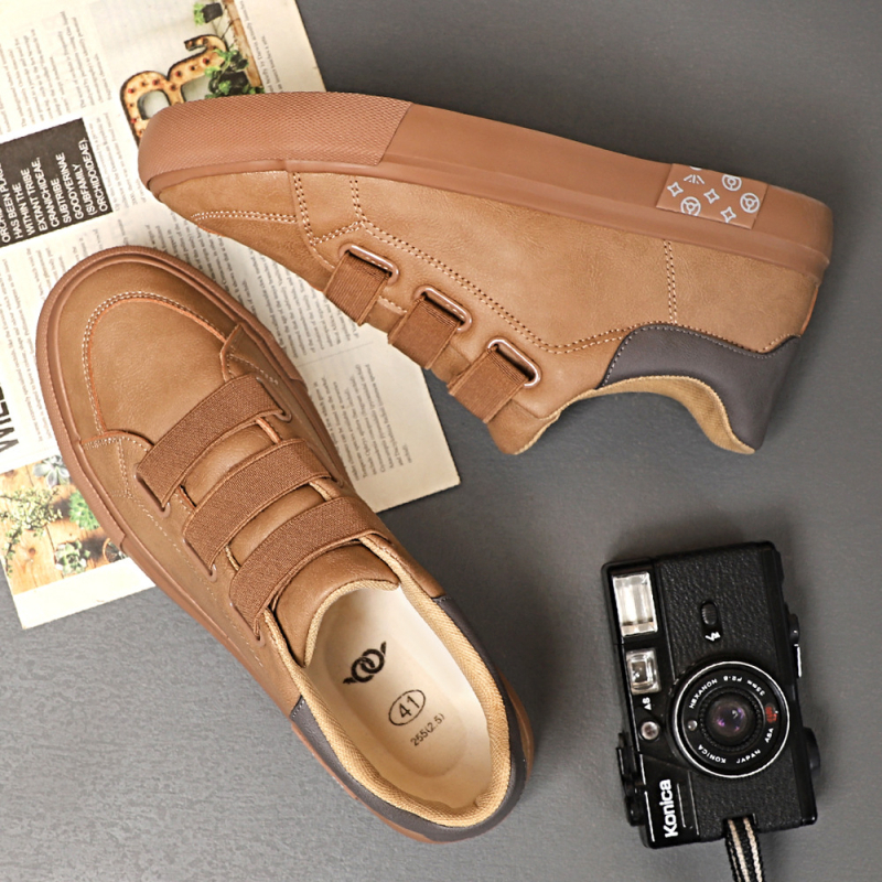 Baoda Χειμερινά Sneakers με επένδυση φλίς, χαμηλού ύψους, σόλα από καουτσούκ, στρογγυλή μύτη, unisex